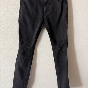 Hollister Men's Black Skinny Jeans 32x32